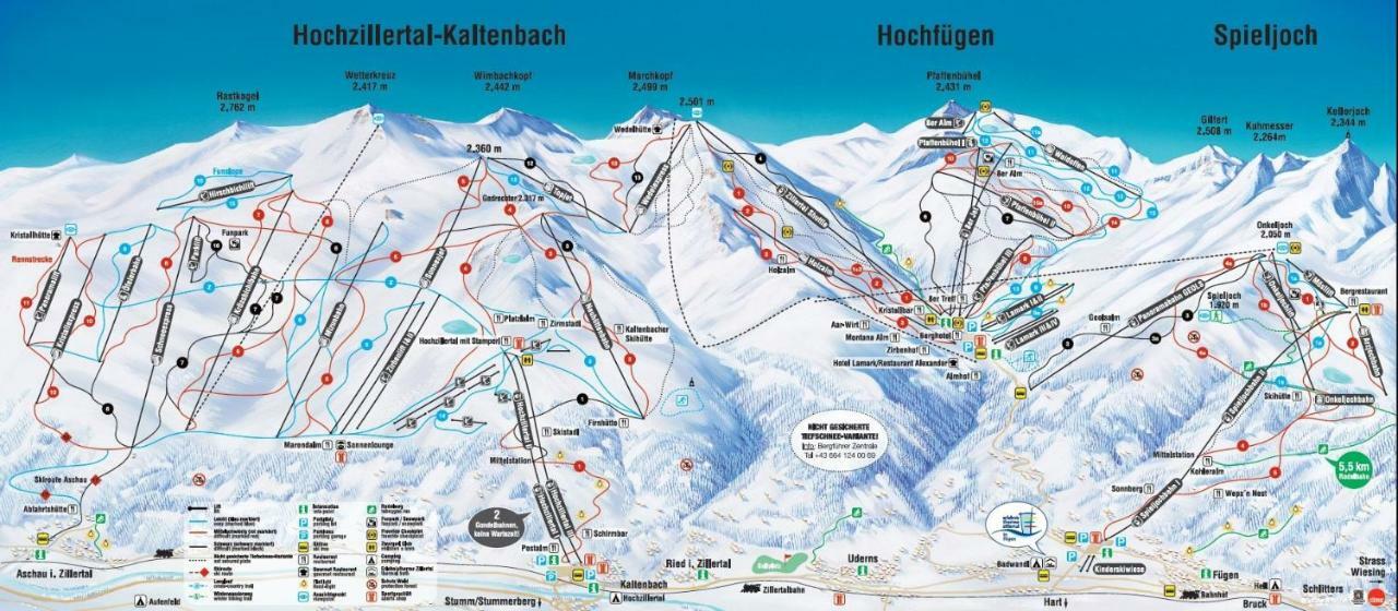 Studio Hochzillertal Mit Sauna & E-Ladestation Appartement Ried im Zillertal Buitenkant foto