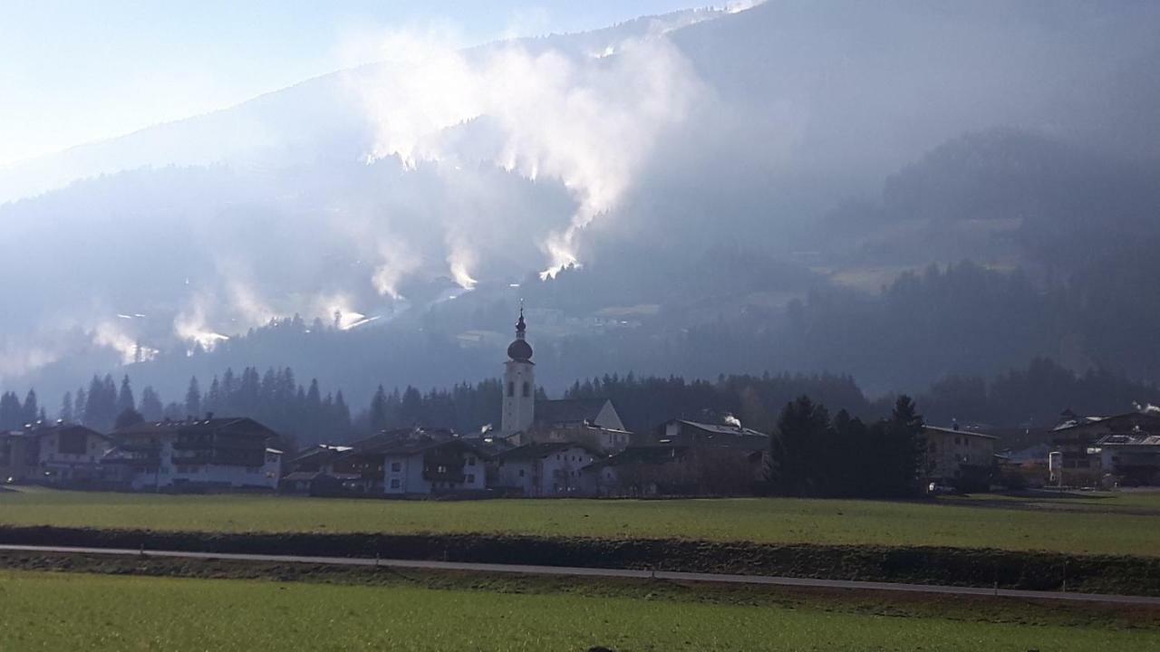 Studio Hochzillertal Mit Sauna & E-Ladestation Appartement Ried im Zillertal Buitenkant foto
